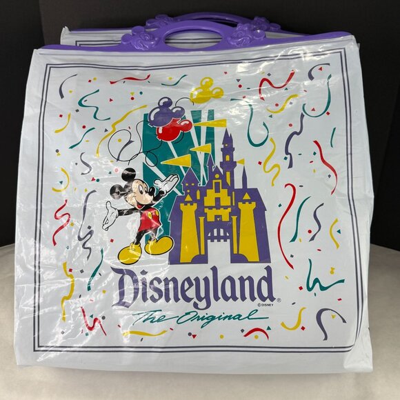 Vintage Disneyland The Original Mickey Mouse Souvenir Shopping Bag Lot of 2 - Picture 2 of 16